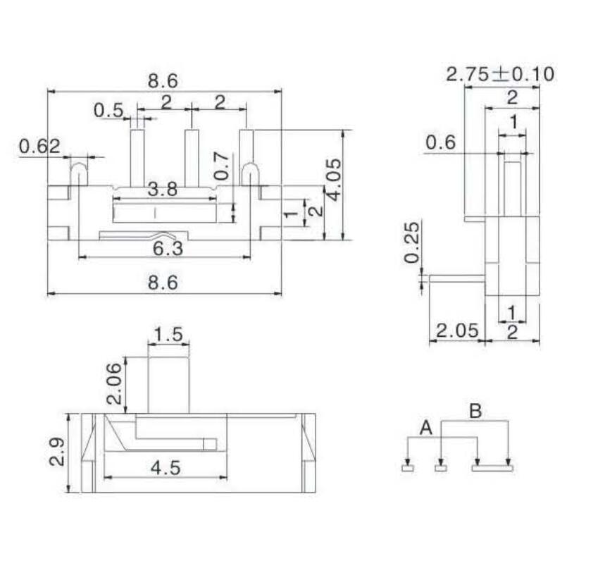 MSK-03A撥動開關