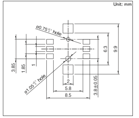 五向開(kāi)關(guān)不同型號(hào)尺寸開(kāi)發(fā)案例